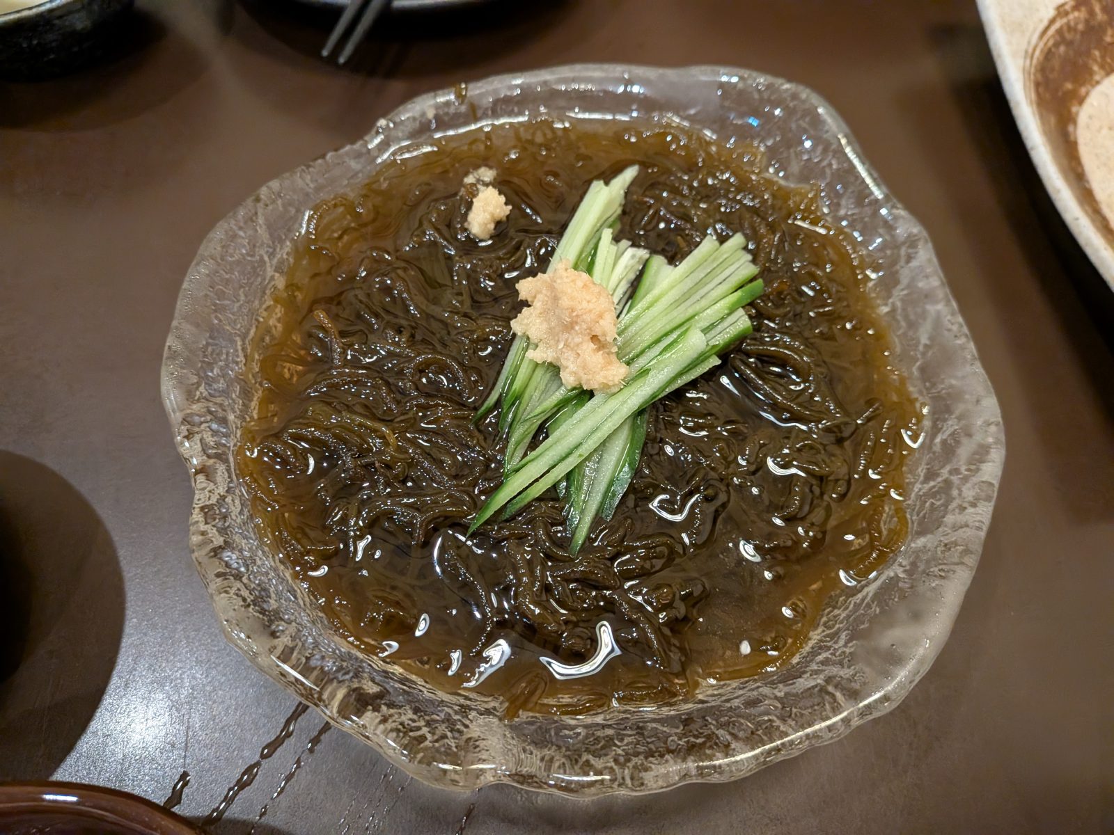 沖縄もずく酢|豊中の沖縄料理居酒屋まあさん